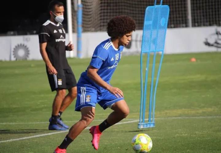 Adalberto 'Coco' Carrasquilla en los entrenamientos del Cartagena. Foto:@adalbertocarrasquilla18