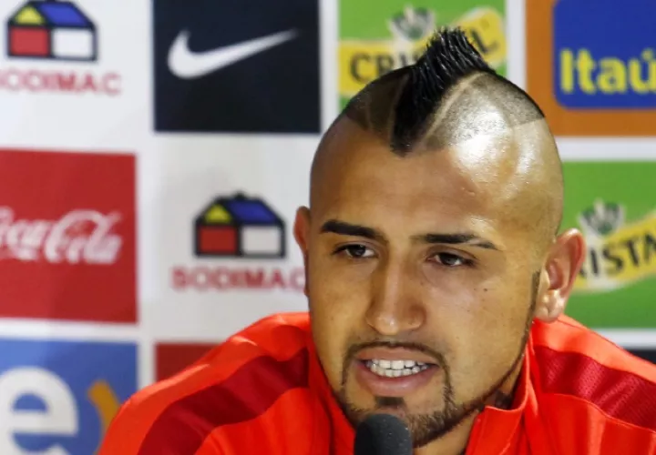 Arturo Vidal. Foto:AP