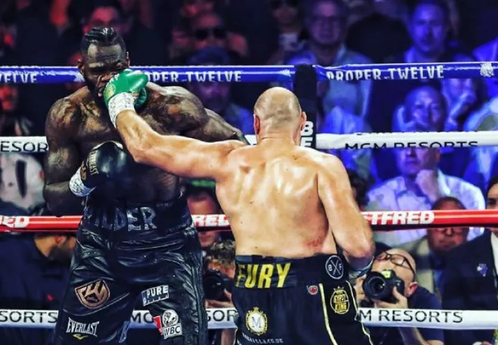 Tyson Fury, campeón pesado del CMB Foto: AP