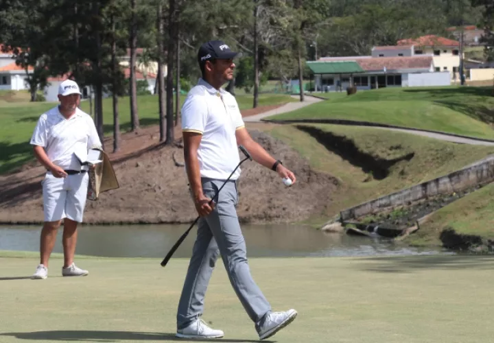 Sebastián Muñoz durante el Panamá Championship de 2018. Anayansi Gamez