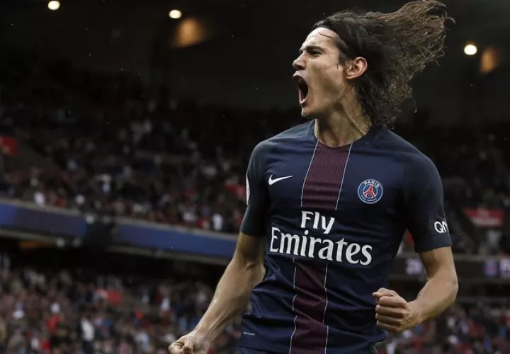 Edinson Cavani. Foto:EFE
