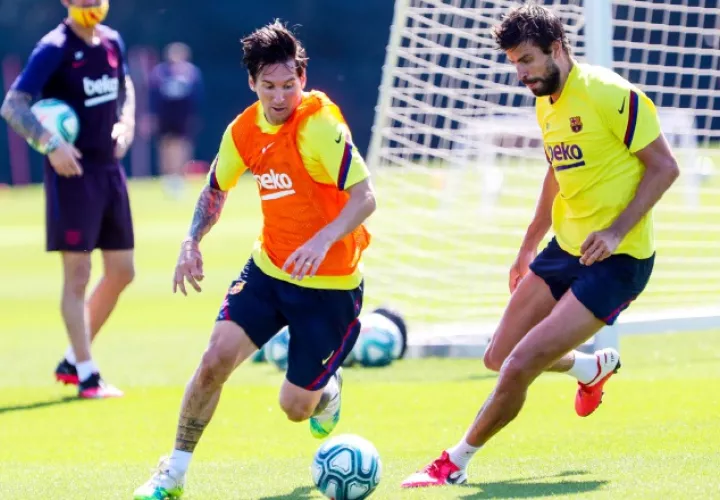 Messi y Suárez estarán listo para regresar a la cancha. Foto: AP