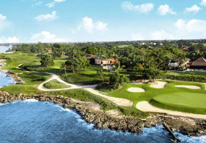 Casa de Campo alberga tres canchas de golf.
