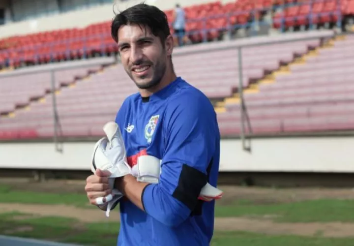 Jaime Penedo exportero de la selección panameña. Foto: Anayansi Gamez