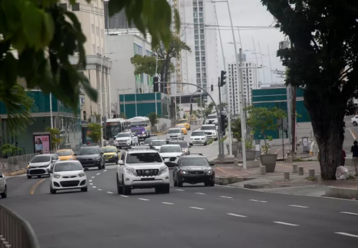 El tráfico es el mayor contaminante en Panamá. 