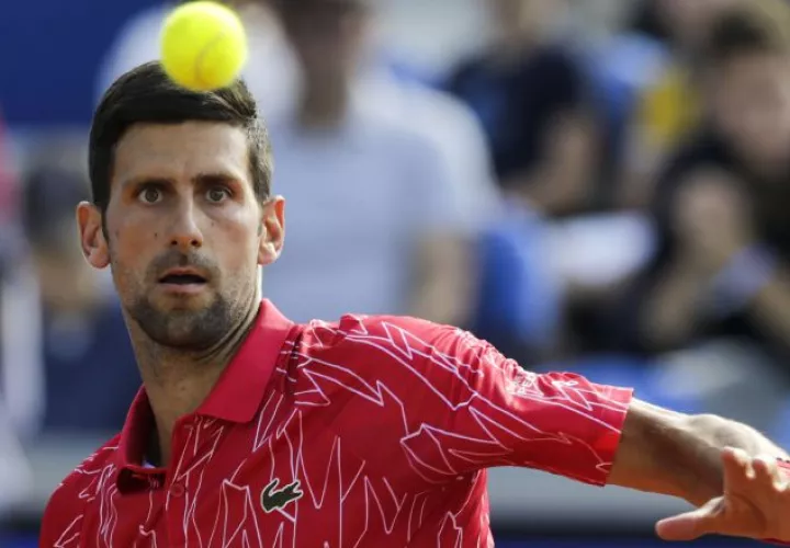 Novak Djokovic de Serbia Foto: EFE