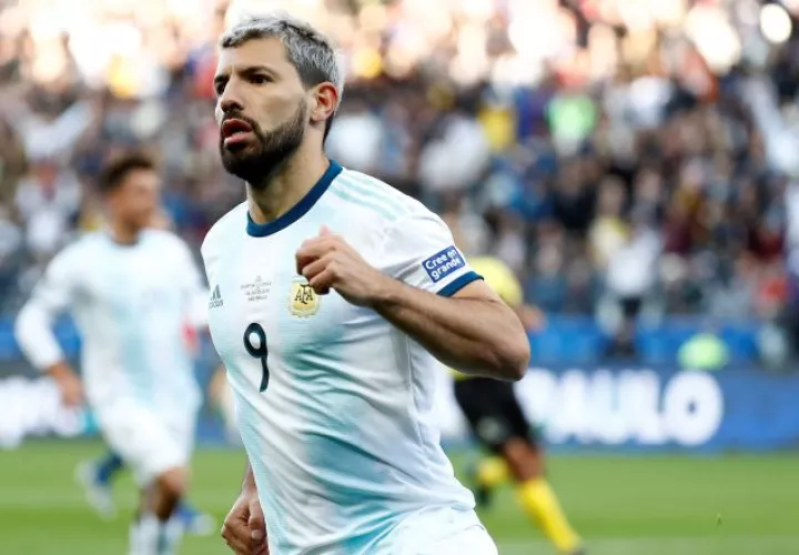 Sergio 'Kun' Agüero Foto:EFE