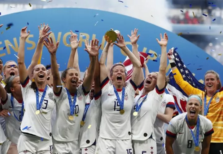 EE.UU campeonas femeninas Foto:EFE