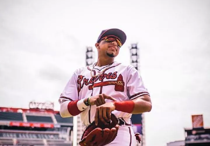Johan Camargo de los Bravos de Atlanta Foto: Instagram