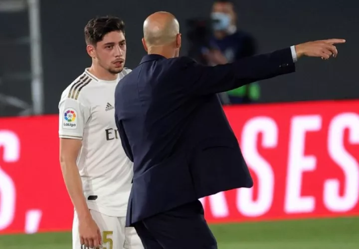 Zinedine Zidane recordó que la liga no está definida. EFE