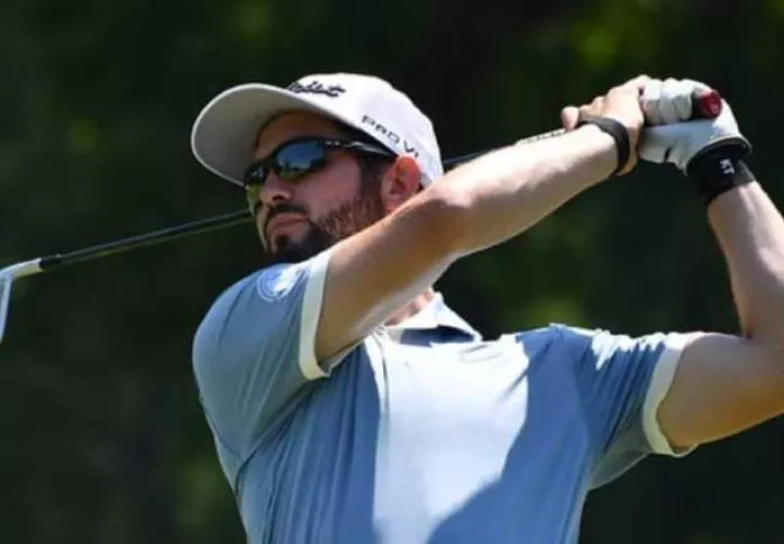 Michael Méndez ha participado en cuatro torneos desde que se reinició el golf profesional. Cortesía