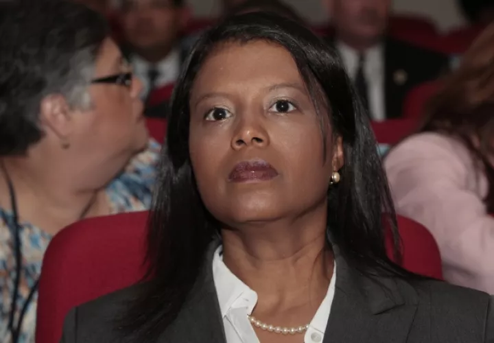 Zuleyka Moore, fiscal del Ministerio Público. Archivo