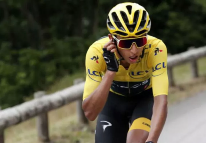 Egan Bernal, campeón del Tour Francia. Foto:EFE
