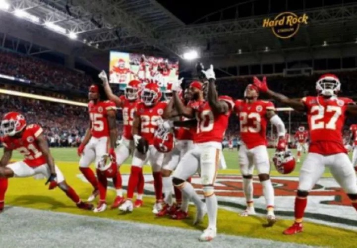 Los Chiefs son los actuales campeones de la NFL. Foto:EFE