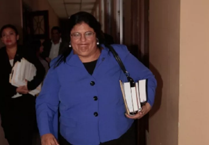 Tania Sterling, fiscal especial anticorrupción. Archivo