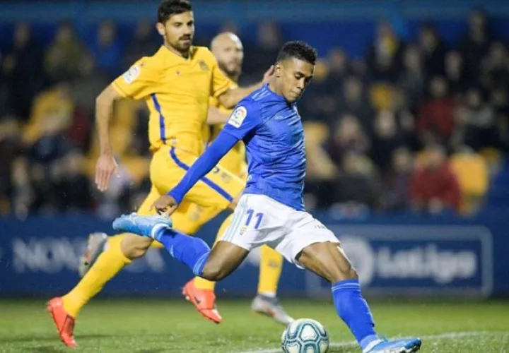 Édgar Yoel Bárcenas. Foto:@RealOviedo