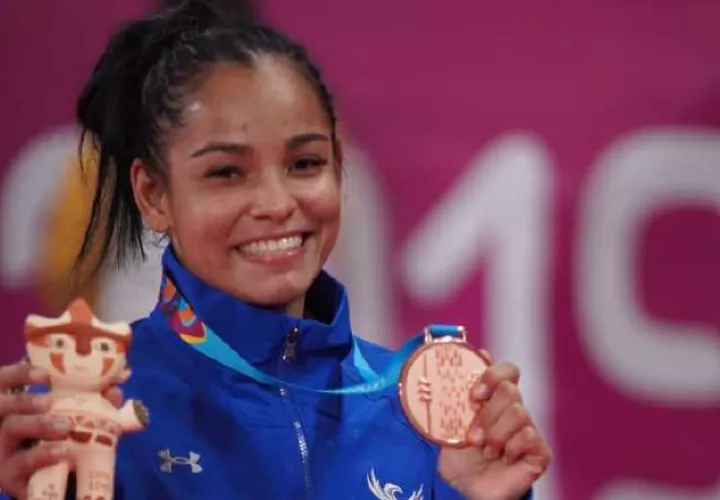 Kristine Jiménez, figura del judo panameño.