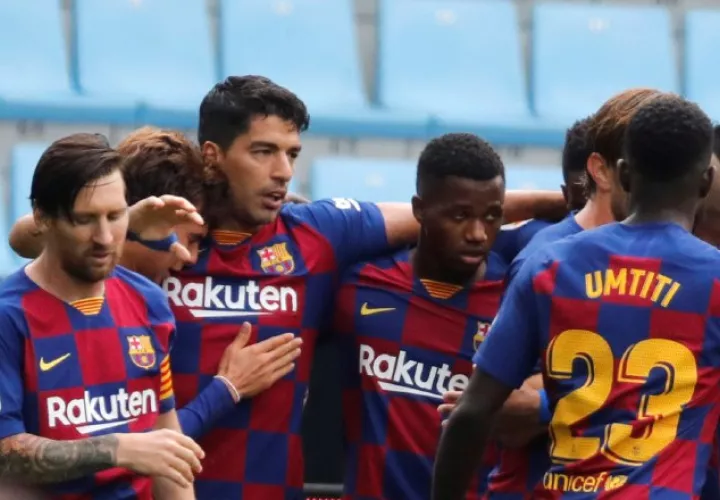 El Barcelona, apunta a la Champions, único título que le queda por conseguir en la temporada. Foto:EFE