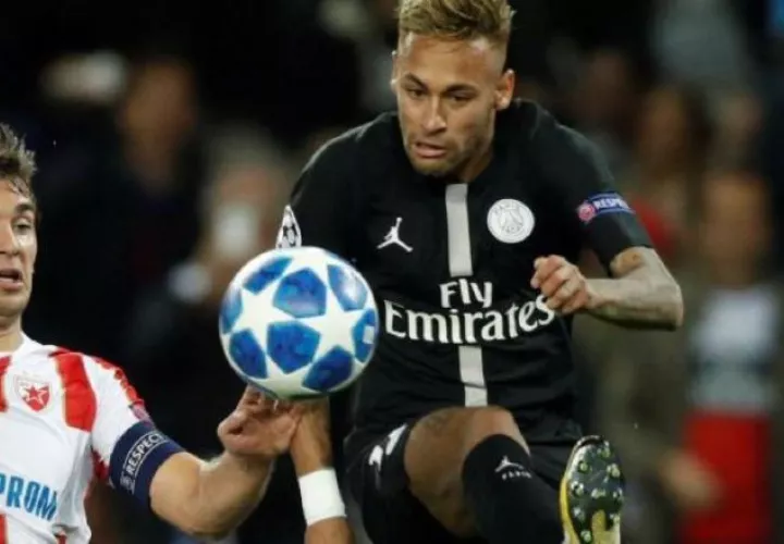 Neymar, jugador del PSG de Francia. Foto:EFE