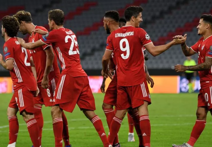 Jugadores del Bayern Munich Foto:EFE