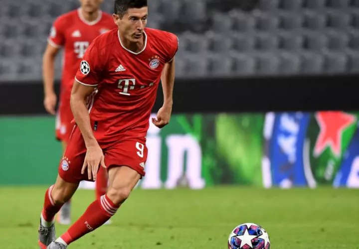 Robert Lewandowski. Foto:EFE 