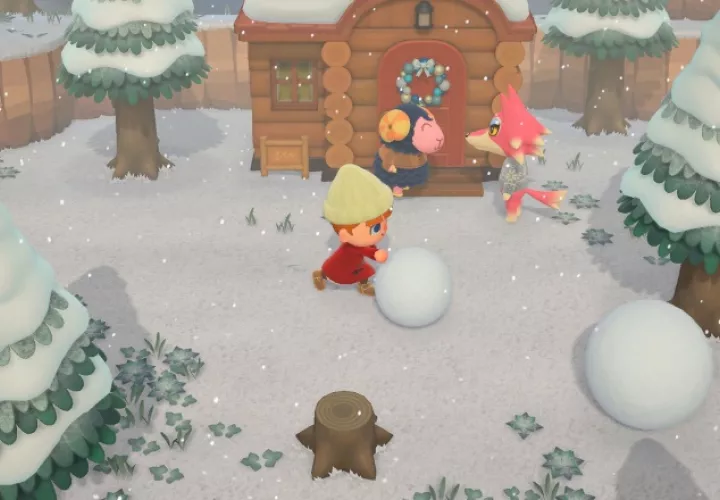 Imagen del videojuego "Animal Crossing".