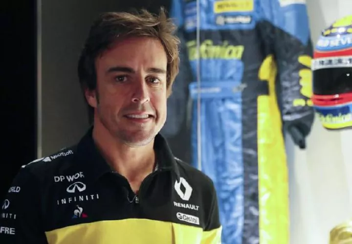 El piloto Fernando Alonso. 