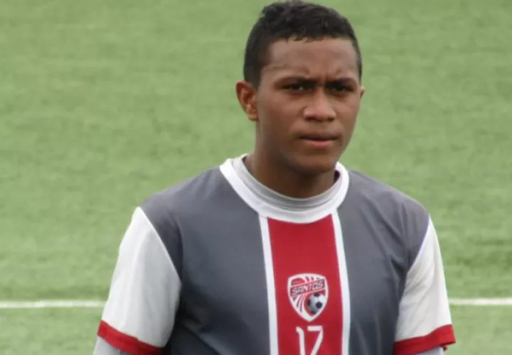 El joven Víctor Griffith, en buen momento.