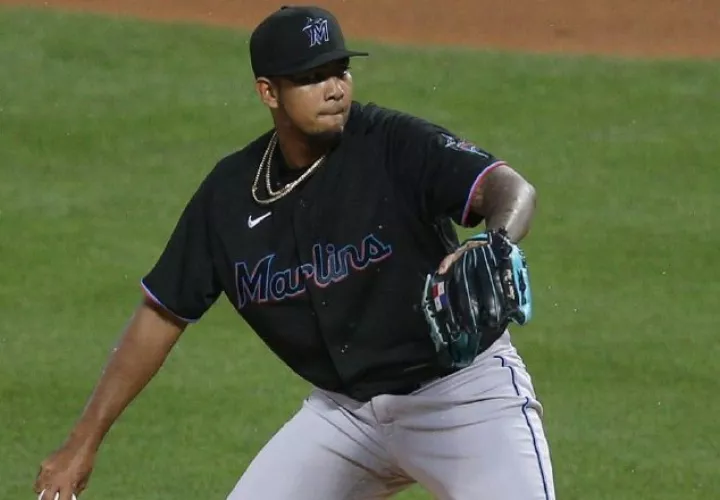 Humberto Mejía abrirá hoy por los Marlins de la Florida. Foto:EFE