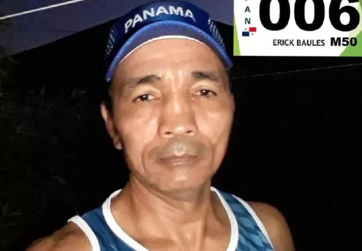 Eric Baúles, hizo 00:24:05 en los 400 metros planos. Cortesía