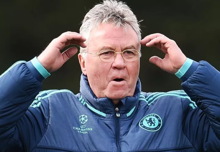 El holandés Guus Hiddink. Foto:EFE