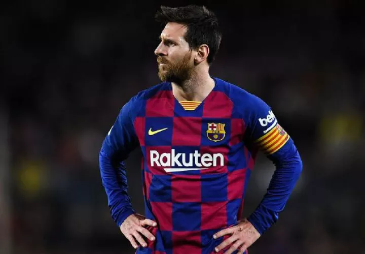 Lionel Messi pidió su carta de libertad al Barcelona. Foto:EFE