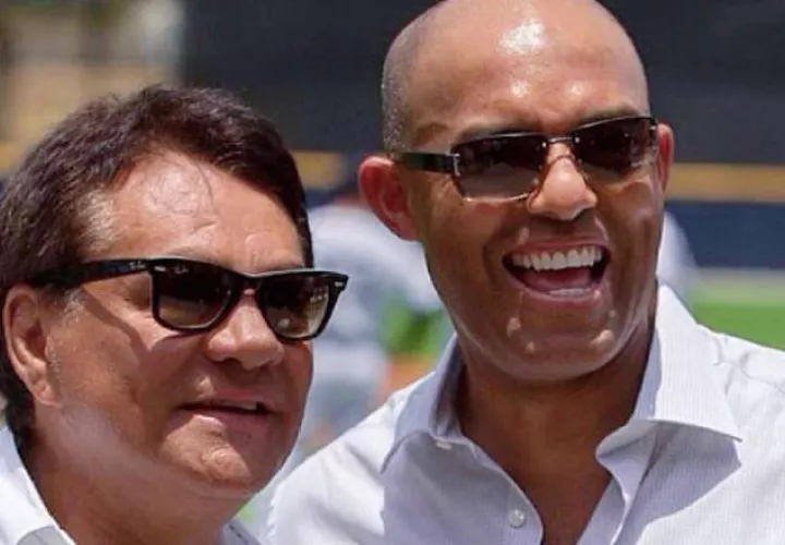 Roberto Durán  y Mariano Rivera, dos glorias del deporte panameño. Foto:@robertoduranbox