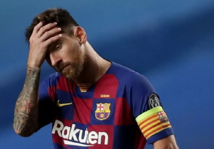 Messi. Foto:EFE