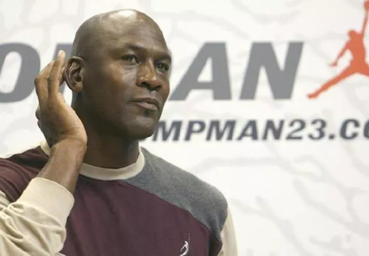 Michael Jordan esjugador de los Chicago Bulls. Foto:EFE