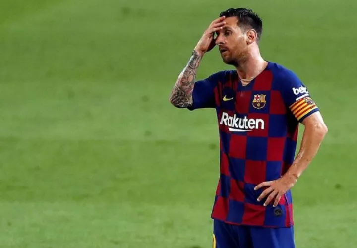 Messi sostuvo que no iría a juicio con el Barcelona, es el club de su vida. FotO:EFE