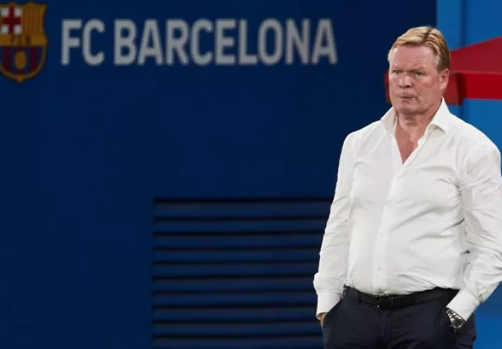 El holandés Ronald Koeman vuelve a pisar  al Camp Nou.  Foto:EFE