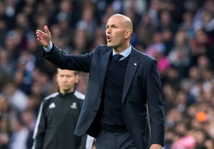 Zidane técnico del Real Madrid. Foto:EFE