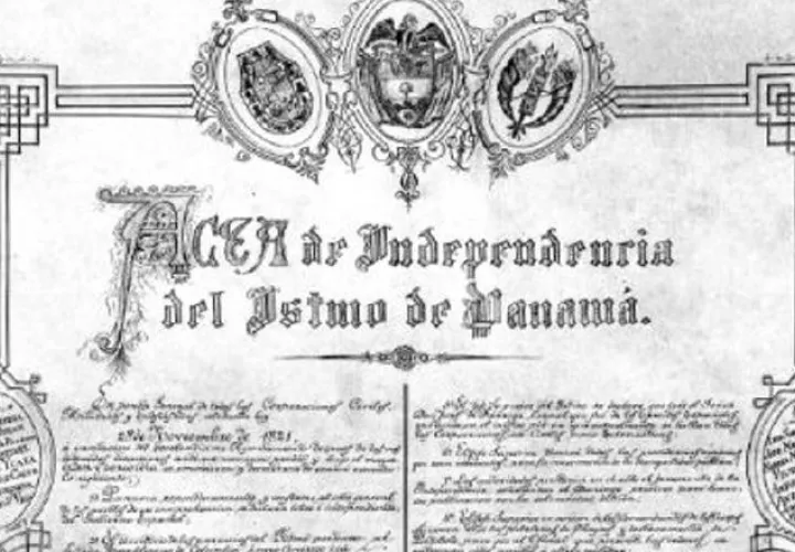 Acta de Independencia del Istmo de Panamá. En noviembre de 2021, celebramos 200 años de independencia de España.