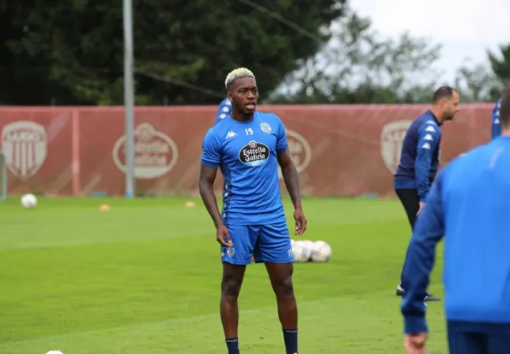 José Luis Rodríguez en los entrenamientos con Lugo. Foto:@CDeportivoLugo