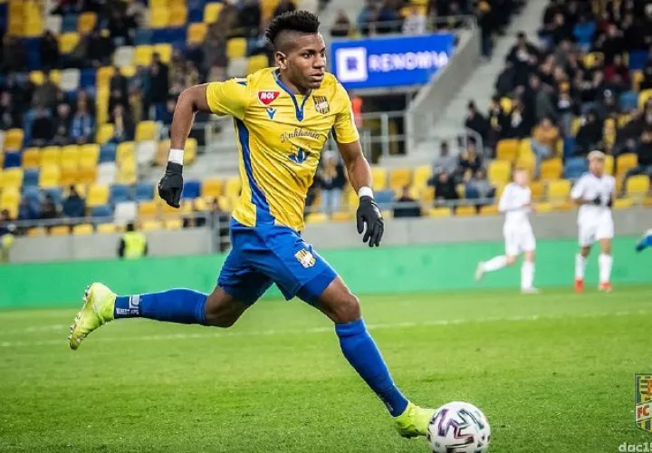 César Blackman del DAC. Foto:@fcdac1904