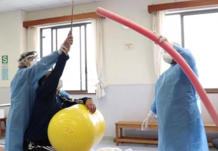 La rehabilitación que reciban les permitirá una recuperación exitosa.  Cortesía: Agencia Andina)