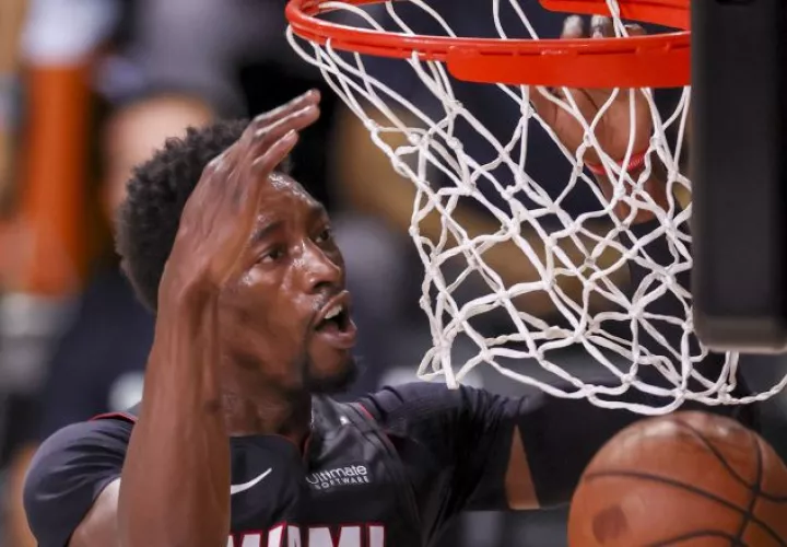Bam Adebayo de Miami Heat. Foto:EFE