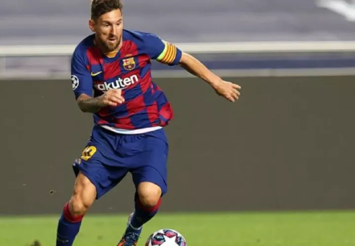 Messi. Foto:EFE