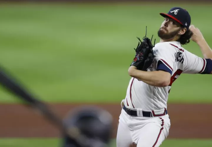 El abridor novato Ian Anderson. Foto:EFE