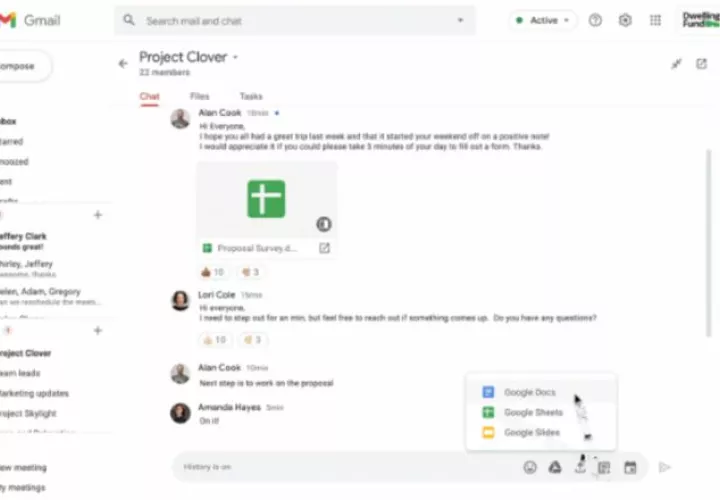 La versión gratuita estará disponible para cualquier persona con una cuenta de Gmail. 