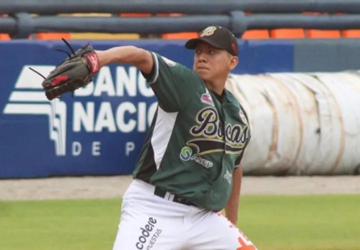 Rafael Rodríguez fue el abridor de Bocas del Toro ante Los Santos. Foto:@Fedebeis