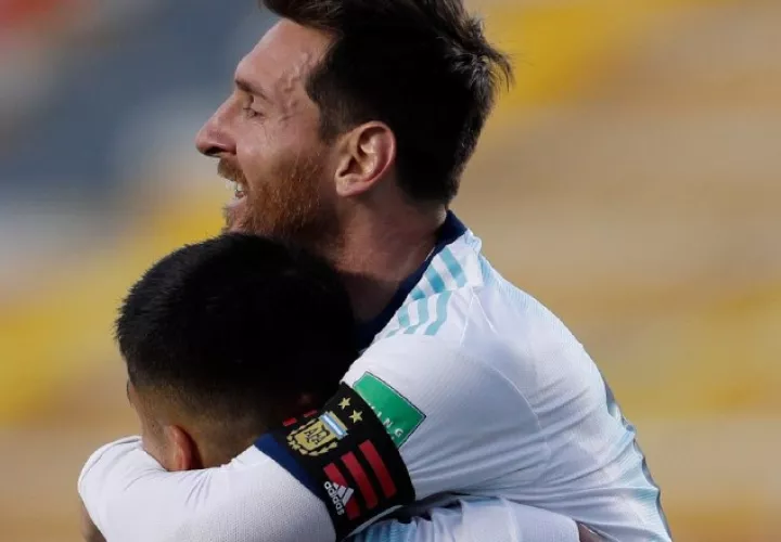 Messi. Foto:EFE