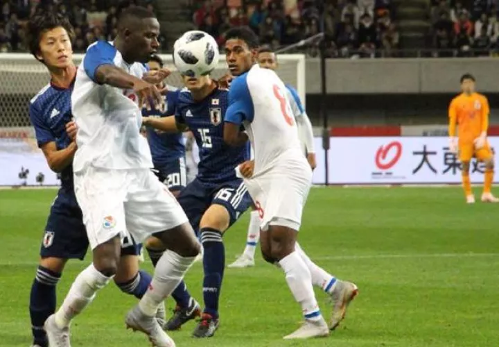 Panamá enfrentó a Japón en el 2018. Foto:@Fepafut