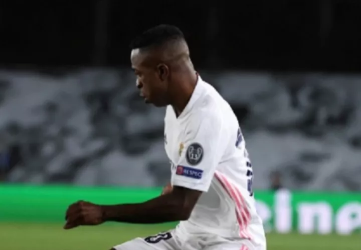 Vinicius del Real Madrid. Foto:EFE